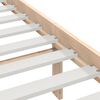 vidaXL Bedframe massief hout 90x190 cm