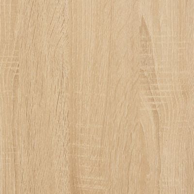 vidaXL Opbergbankje 102x42x45 cm bewerkt hout sonoma eikenkleurig