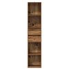 vidaXL Boekenkast 36x30x171 cm bewerkt hout oud houtkleurig