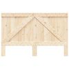 vidaXL Hoofdbord 160x104 cm massief grenenhout