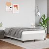 vidaXL Bedframe zonder matras 120x190 cm kunstleer wit