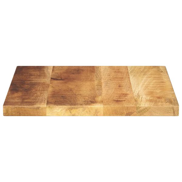 vidaXL Tafelblad vierkant 40x40x2,5 cm massief ruw mangohout