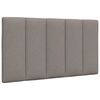 vidaXL Bedframe zonder matras "Hanko" 80x200 cm stof taupe