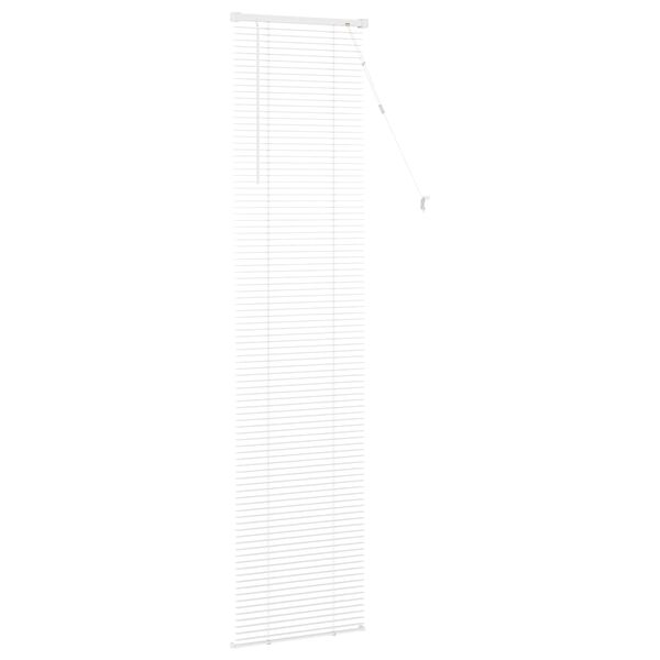 vidaXL Venetiaanse Blind Verstelbaar Wit 213 x 60 cm PVC