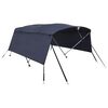 vidaXL Biminitop 4 bogen met zijwanden 243x(230-244)x137 cm
