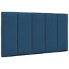 vidaXL Bedframe zonder matras "Hanko" 90x200 cm stof blauw