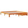 vidaXL Bedframe met lades massief grenenhout wasbruin 180x200 cm