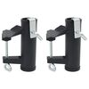 vidaXL Parasolklemmen voor balkon 2 st 25-38 mm staal