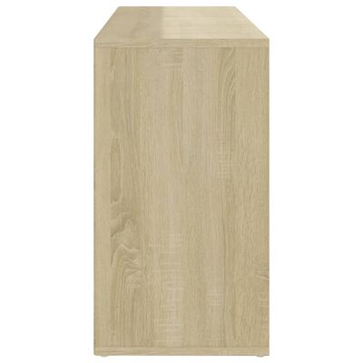 vidaXL Schoenenbank 103x30x54,5 cm bewerkt hout sonoma eikenkleurig