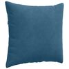 vidaXL Sofa Kussens 2 stuks Blauw 50 x 50 cm Cordstof