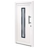 vidaXL Voordeur 98x200 cm PVC wit