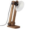 vidaXL Bureaulamp 25 W E27 23x13x52 cm zwart