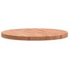 vidaXL Tafelblad rond &Oslash;70x4 cm massief beukenhout