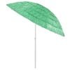 vidaXL Strandparasol Hawaï 240 cm groen