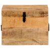 vidaXL Opbergbox 39x28x31 cm massief mangohout