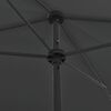 vidaXL Strandparasol 200x125 cm antracietkleurig