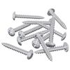 vidaXL Houten Schroeven 8451 st zilver Staal