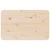 vidaXL Salontafel Naturel 80 x 50 x 31 cm Massief grenenhout