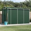 vidaXL Tuinhuis Groen 191x300x198 cm Gegalvaniseerd Staal