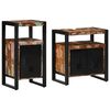 vidaXL Badkamermeubelset 2 st Bruin 55 x 35 x 60 cm