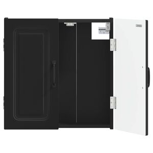 vidaXL Dartbord Kabinet UTRECHT Zwart 52,5 x 10,5 x 53,5 cm