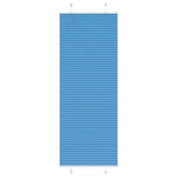 vidaXL Pliss&eacute; rolgordijn 70x200 cm stofbreedte 69,4 cm polyester blauw