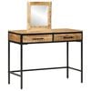 vidaXL Plafondtafel met lade Bruin 100 x 40 x 120 cm Massief mangohout