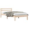 vidaXL Bedframe Bruin 215,5 x 85,5 x 69,5 cm Massief Vurenhout