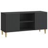 vidaXL TV-kast Zwart 102 x 34,5 x 50 cm Bewerkt hout