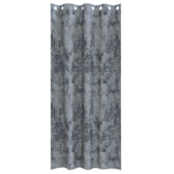 vidaXL Velvet Gordijnen 2 pcs Zilvergrijs 260 x 140 cm Fluweel