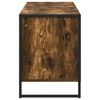 vidaXL TV-kast Rook Eik 140 x 36 x 49.5 cm Bewerkt hout