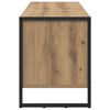 vidaXL Schoenenkast Ambachtelijk eiken 60 x 35 x 44 cm Bewerkt hout