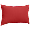 vidaXL Sofa Kussens 2 pcs Rood 50 x 30 cm Stof