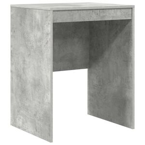 vidaXL Bureau Beton Grijs 60 x 50 x 76 cm