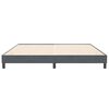 vidaXL Bedframe zonder matras 200x210 cm fluweel donkergrijs