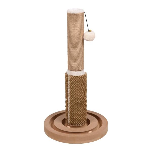 FLAMINGO Kattenmeubel Ayla 29x29x53,5 cm cr&egrave;mekleurig