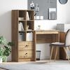 vidaXL Bureau met lade 2 pcs Artisan Eiken