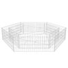 vidaXL Gabion plantenbak verhoogd zeshoekig 200x173x40 cm