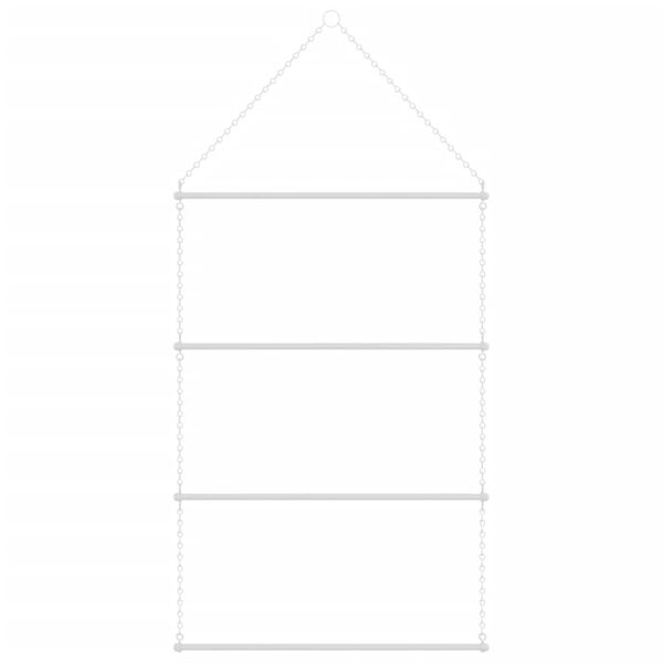 vidaXL Zadeldekrek roestvrij staal zilverkleurig