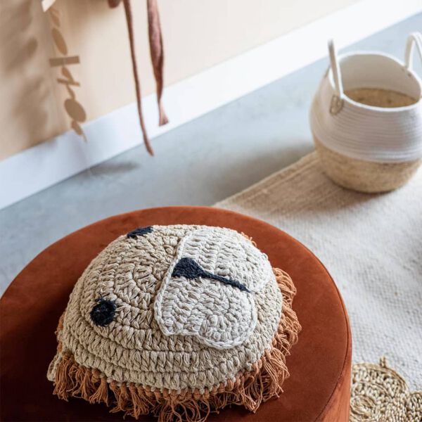 KidsDepot Kinderkussen Lion 38 cm katoen