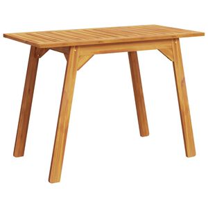 vidaXL Tuintafel 110x56x75 cm massief acaciahout