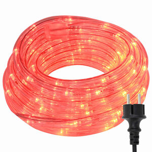 vidaXL Touwenlicht met 120 LED Rood 5 m PVC