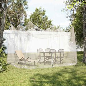 vidaXL Klamboe voor buiten 220 gaas wit 300x300x250 cm