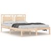 vidaXL Bedframe massief hout 180x200 cm