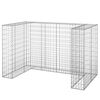 vidaXL Schanskorf voor containers 180x100x110 cm gegalvaniseerd staal