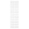 vidaXL Schoenenkast 54x34x183 cm bewerkt hout wit