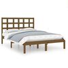 vidaXL Bedframe massief hout honingbruin 140x200 cm