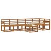vidaXL Buiten bankenset 7 pcs Naturel Massief Acaciahout