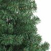 vidaXL Kerstboom met 300 LED met standaard Groen 240 cm PVC