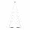 vidaXL LED-kerstboom 615 LEDs kleurrijk 404,5 cm